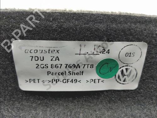 Rear parcel shelf VW POLO VI (AW1, BZ1, AE1) 1.0 TSI | BP33112090C85 - Image 3