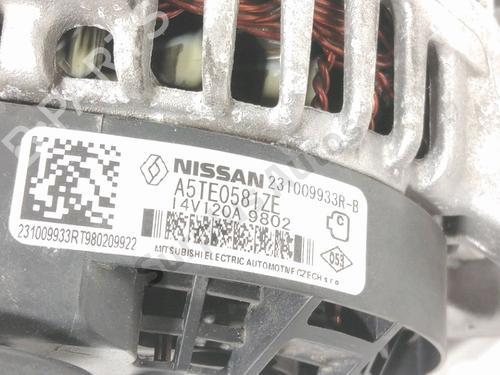 Alternator RENAULT CAPTUR I (J5_, H5_) 1.3 TCe 130 (J5NJ, J5NE) | BP28222696M7 - Image 4