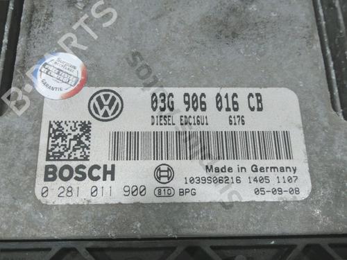 Engine control unit (ECU) VW GOLF V (1K1) 1.9 TDI | BP30984738M57