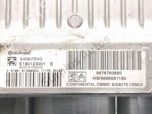Engine control unit (ECU) PEUGEOT 508 I (8D_) 1.6 HDi | BP29496011M57 - Image 2