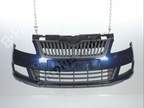 front-bumper-skoda-fabia-ii-542-2006-2007-2008-2009-2010-2011-2012-2013-2014-36593218 main image