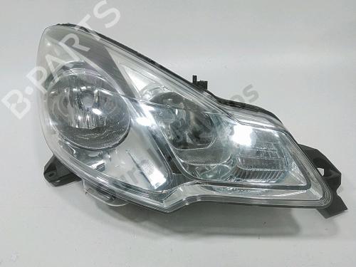 Used Right headlight Right headlight CITROËN C3 II (SC_) 1.0 VTi 68 (68 hp) 40491051 40491051