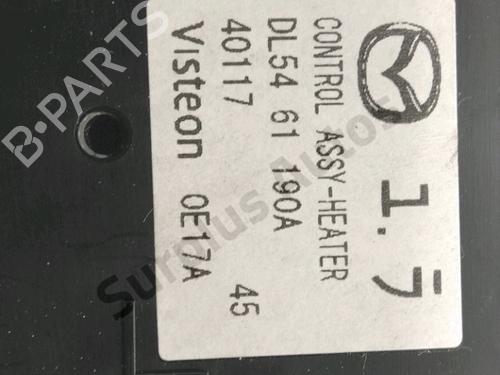 Climate control MAZDA 2 (DE_, DH_) 1.6 MZ-CD | BP30988822I5