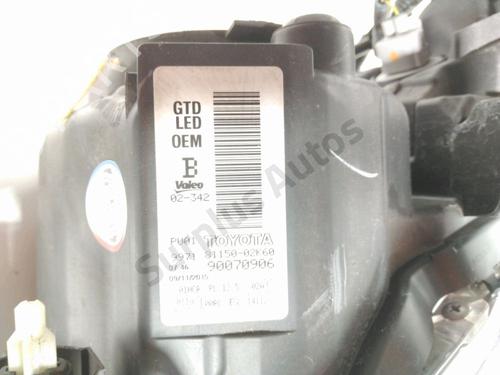 Left headlight TOYOTA AURIS (_E18_) 1.8 Hybrid (ZWE186_, ZWE186R) | BP28266853C28 