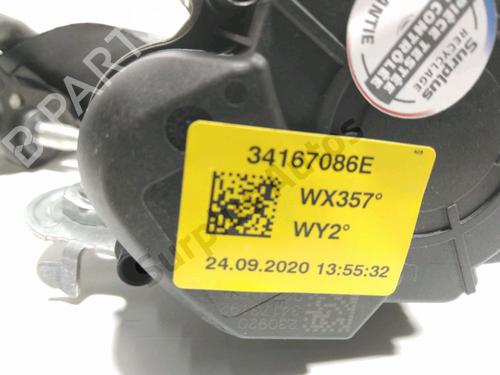 Høyre bak beltestrammer RENAULT TWINGO III (BCM_, BCA_) 1.0 SCe 75 (73 hp) 30723652