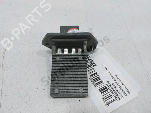 Used Heater resistor CHEVROLET AVEO / KALOS Hatchback (T250, T255) 1.2 LPG (84 hp) 30986961