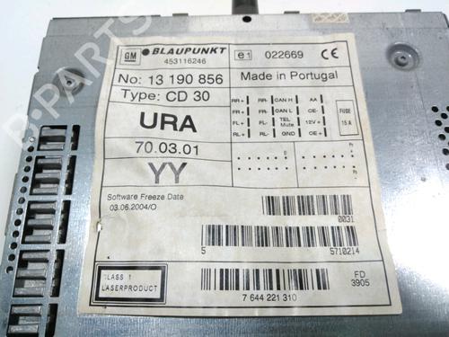 Bilradio OPEL ASTRA H (A04) 1.9 CDTI (L48) | BP28231943E6 