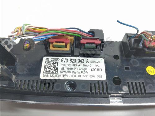 Climate control AUDI A3 (8V1, 8VK) 1.8 TFSI | BP36314551I5 - Image 3