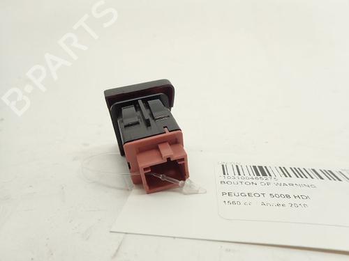 Warning switch PEUGEOT 5008 (0U_, 0E_) 1.6 HDi | BP30989841I22