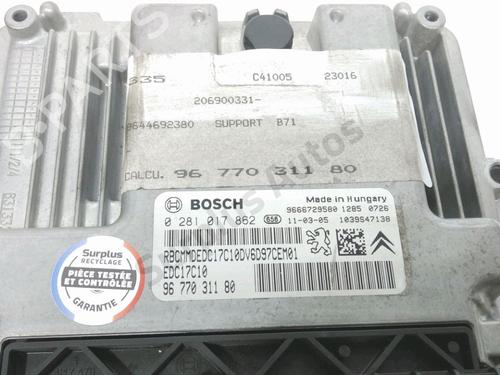 Engine control unit (ECU) CITROËN C4 II (NC_) 1.6 HDi 90 | BP37762970M57 - Image 2