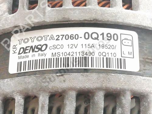 Alternator TOYOTA AYGO (_B4_) 1.0 VVTi (KGB40) | BP30190893M7  - Image 5