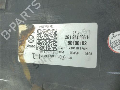 Right headlight VW POLO VI (AW1, BZ1, AE1) 1.6 TDI | BP39491312C29 - Image 3