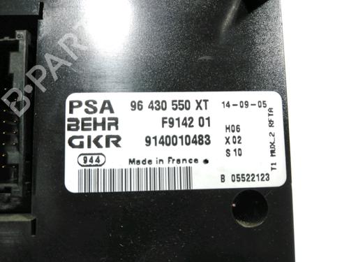 AC Styreenhet / Manøvreringsenhet PEUGEOT 206 Hatchback (2A/C)  | BP28227798I5 