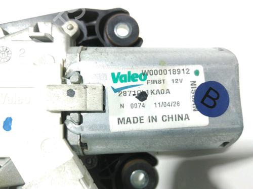 Rear wiper motor NISSAN JUKE (F15) 1.5 dCi | BP28272318M102 