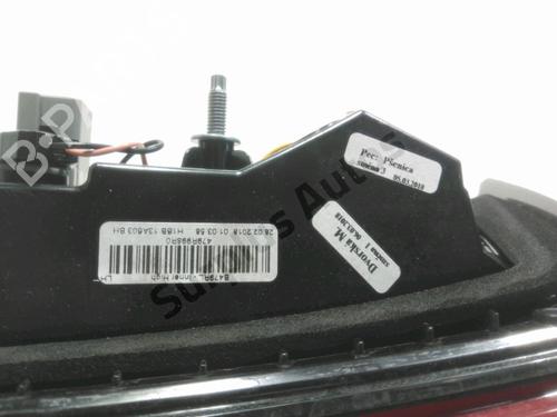 Left tailgate light FORD FIESTA VII (HJ, HF) 1.0 EcoBoost | BP37220763C79 - Image 3