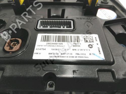 Display monitor RENAULT CLIO V (B7_) 1.0 TCe 90 (B7MT) | BP36000153C48 - Image 3