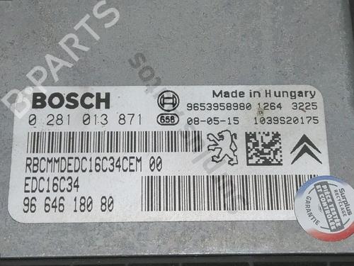 Engine control unit (ECU) PEUGEOT PARTNER Tepee 1.6 HDi | BP30984756M57 - Image 2
