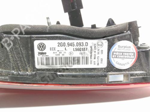 Left tailgate light VW POLO VI (AW1, BZ1, AE1) 1.0 TSI | BP37788139C79 - Image 3