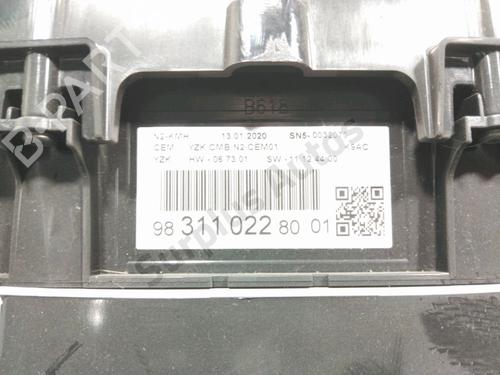 Instrument cluster CITROËN BERLINGO Box Body/MPV (K9) 1.5 BlueHDi 100 | BP28231002C47 