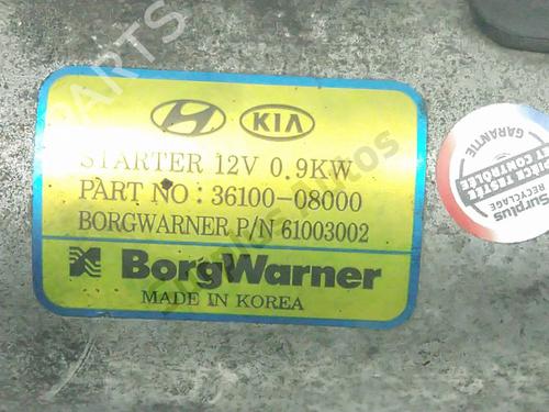 Starter HYUNDAI i20 III (BC3, BI3) 1.0 T-GDI hybrid 48V | BP31240123M8 - Image 5