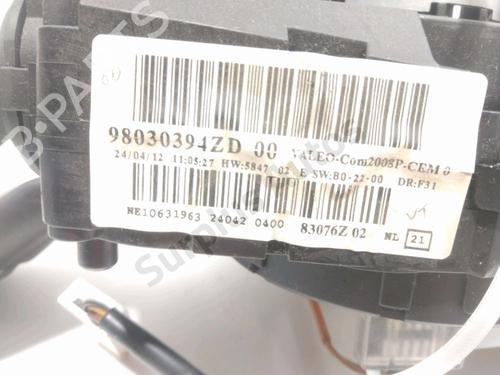 Steering wheel controls PEUGEOT 208 I (CA_, CC_) 1.4 HDi | BP29553172E15 