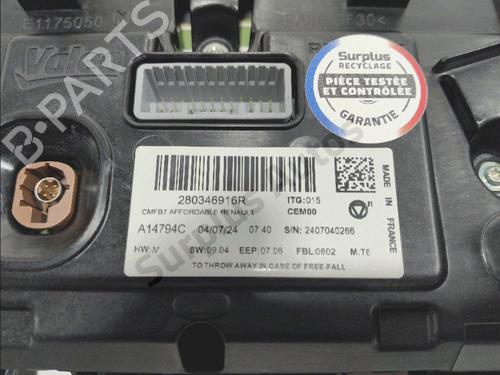 Display RENAULT CLIO V (B7_) 1.0 TCe 90 (B7MT) | BP37768716C48 - Image 3