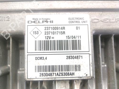 Engine control unit (ECU) RENAULT MEGANE III Hatchback (BZ0/1_, B3_) 1.5 dCi (BZ0C) | BP28220900M57 - Image 2