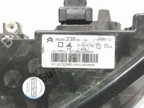 Left headlight CITROËN C4 II (NC_) 1.6 BlueHDi 100 | BP31163292C28