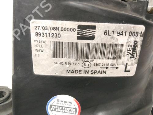 Left headlight SEAT IBIZA III (6L1) 1.9 TDI | BP29859806C28