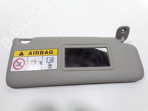 Used Right sun visor RENAULT TWINGO II (CN0_) 1.2 16V (CN0K, CN0V, CN0A) (76 hp) 28262646