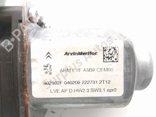 Front right window mechanism PEUGEOT PARTNER Box Body/MPV 1.6 HDi 16V | BP29857957C23