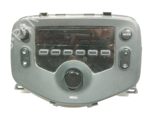 Used Radio CITROËN C1 II (PA_, PS_) 1.0 VTi 68 (69 hp) 28231813