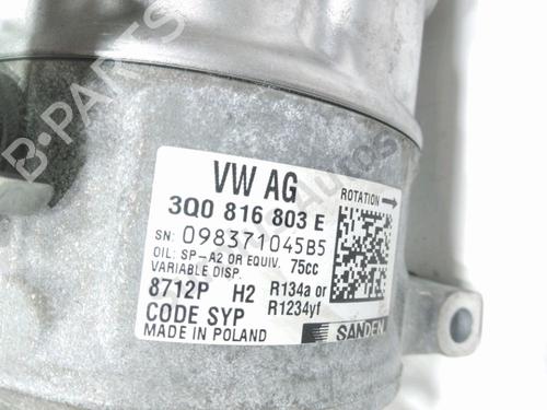 AC compressor SKODA FABIA IV (PJ3) 1.0 MPI | BP37764616M34 - Image 4