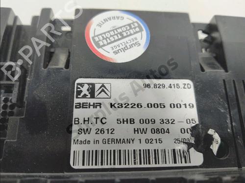 Climate control CITROËN C5 III (RD_) 2.0 HDi (RDRHD8, RDRHDJ, RDRHR8, RDRHRJ) | BP33713755I5 - Image 3