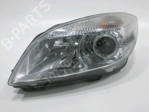 Used Left headlight SKODA FABIA II (542) 1.6 TDI (90 hp) 31005386