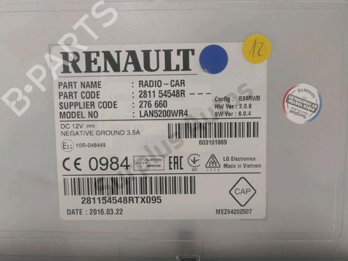 Radio RENAULT CAPTUR I (J5_, H5_) 0.9 TCe 90 | BP36105458E6 - Image 2