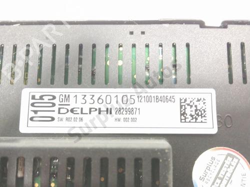 Climate control OPEL ASTRA J (P10) 1.7 CDTI (68) | BP30769028I5 - Image 3