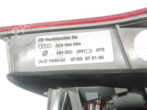 Right tailgate light AUDI A4 B7 Avant (8ED) 2.5 TDI | BP37787572C80 - Image 3
