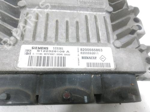 Engine control unit (ECU) RENAULT MODUS / GRAND MODUS (F/JP0_) 1.5 dCi (JP0G, JP0H) | BP30984601M57