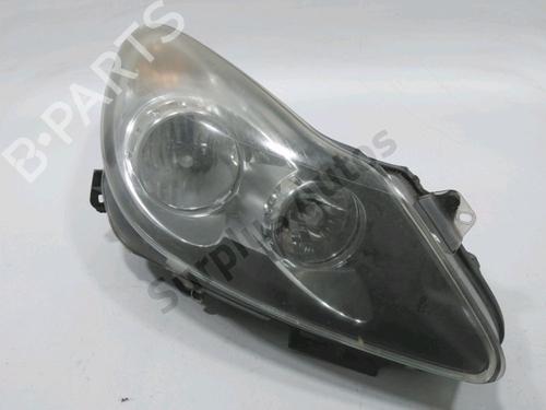 Used Right headlight OPEL CORSA D (S07) 1.2 LPG (L08, L68) (80 hp) 31005054