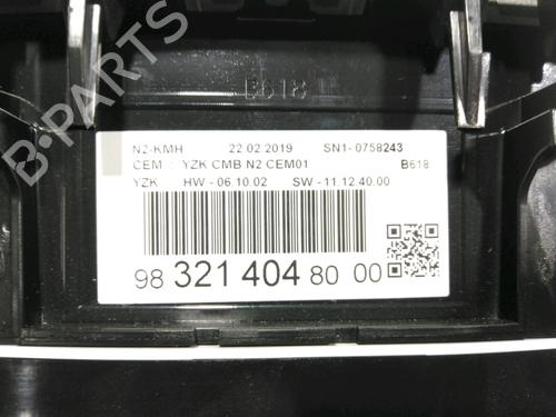 Instrument cluster CITROËN C3 III (SX) 1.2 THP 110 (SXHNPS, SXHNZT, SXHNZ6) | BP37768956C47 - Image 2