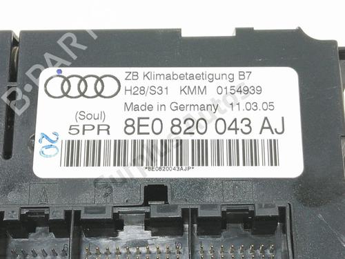 Climate control AUDI A4 B7 (8EC) 2.0 TDI 16V | BP37767196I5 - Image 3