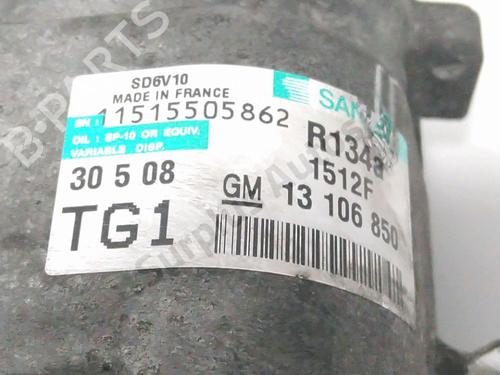 AC compressor SUZUKI SWIFT III (MZ, EZ) 1.3 DDiS (RS413D) | BP31058362M34  - Image 5