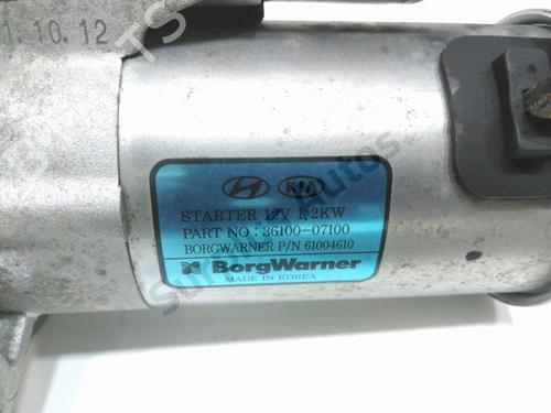 Starter HYUNDAI i10 III (AC3, AI3) 1.0 MPi | BP36764602M8 - Image 5