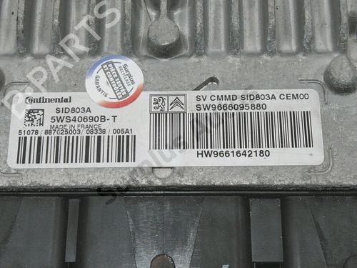 Engine control unit (ECU) CITROËN C4 Picasso I MPV (UD_) 2.0 HDi 138 | BP30984732M57 - Image 2