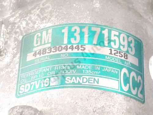 AC compressor SAAB 9-3 (YS3F, E79, D79, D75) 1.9 TiD | BP37291416M34 - Image 5