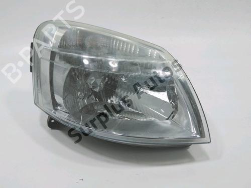 Højre forlygte CITROËN BERLINGO / BERLINGO FIRST Box Body/MPV (M_) 1.6 HDI 75 (MB9HW) (75 hp) 31004963