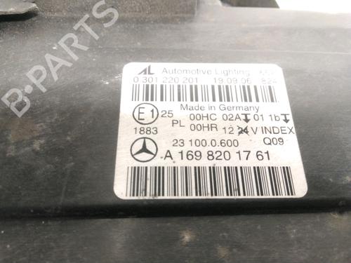 Left headlight MERCEDES-BENZ B-CLASS Sports Tourer (W245) B 200 CDI (245.208) | BP28266697C28 