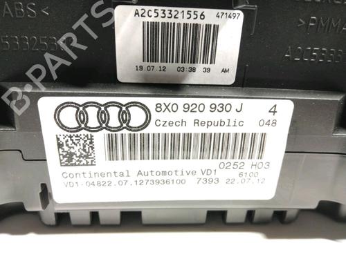 Instrument cluster AUDI A1 Sportback (8XA, 8XF) | BP29857360C47