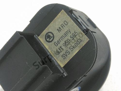Mirror switch SKODA FABIA II (542) 1.6 TDI | BP37484043I25 - Image 3
